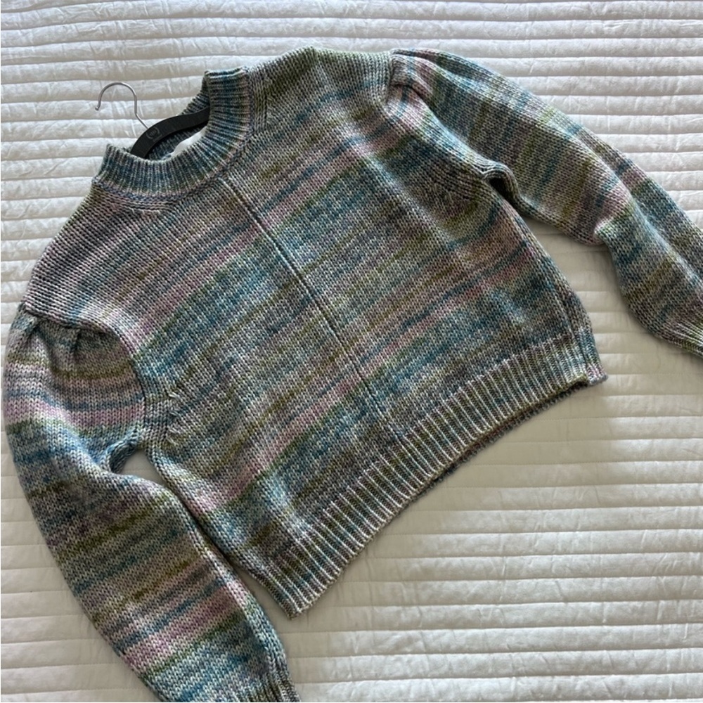 Something navy ombré sweater
